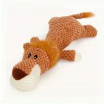Jouet � m�cher pour chien, peluche lion mascotte pour grand chien 40 cm, pitbull robuste