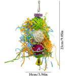 Jouets � mcher pour oiseaux, broyeur de nourriture, perroquet, cage suspendue, jouet pour oiseaux de ...