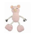 Jouet peluche cochon sonore pour chien rose 25x30 cm Jouet peluche cochon sonore pour chien rose 25x30 cm