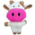 Jouets sonores en peluche pour chiens pour nettoyer les dents, grincer les dents et r�sister aux morsures ...