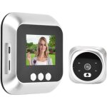 Judas num�rique intelligent, cam�ra de sonnette vid�o �lectronique pour visionneuse de porte avec vision ...