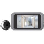 Judas de porte d'appartement de 3, 97 pouces, visionneuse numrique lcd 2mp, moniteur couleur infrarouge ...