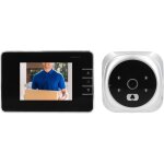 Judas de porte avec cam�ra, sonnette visuelle grand angle 120�, interphone bidirectionnel, sonnette vid�o ...
