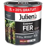 Julien - peinture extérieur fer antirouille 2l + 20%gratuit Julien - peinture extérieur fer antirouille 2l + 20%gratuit