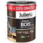 Julien - peinture extrieure bois microporeuse 2. 5l + 20% gratuit