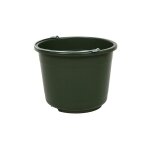 Jumbo seau d'curie en pvc pour cheval noir 20 l - kerbl