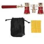 Jumelles de th��tre portables 3x25 en m�tal avec poign�e, id�ales pour assister � des pi�ces de th��tre ...