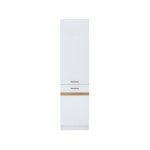 Sans marque - junona colonne de cuisine 2 portes ouverture gauche - l 50 x h 196 x p 46 cm - blanc brillant ... Sans marque - junona colonne de cuisine 2 portes ouverture gauche - l 50 x h 196 x p 46 cm - blanc brillant ...
