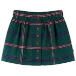 Jupe pour enfants vert fonc 116
