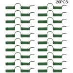 Lot de 20 clips de fixation pour serre - pour tube de serre - outil fixe - pour bâche de jardin - protection ... Lot de 20 clips de fixation pour serre - pour tube de serre - outil fixe - pour bâche de jardin - protection ...