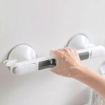 Barre d'appui à ventouse, 2 pièces, poignée de douche, poignée de sécurité, support de salle de bain, ... Barre d'appui à ventouse, 2 pièces, poignée de douche, poignée de sécurité, support de salle de bain, ...