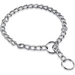 Collier de dressage, pour chiens, métal, argent Collier de dressage, pour chiens, métal, argent