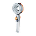Pommeau de douche economie d'eau, anti calcaire douchette avec filtre, haute pression pomme avec 3 modes ...