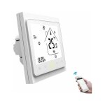 Thermostat wifi pour chaudire  gaz / eau, pour chauffe - eau  gaz programmable compatible avec l'applicatio ...