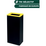 Jvd - collecteur en métal tri sélectif 40l noir (sans couvercle) - matériel professionnel Jvd - collecteur en métal tri sélectif 40l noir (sans couvercle) - matériel professionnel