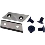 Jwn lame pour broyeur d'arbres - accessoires de jardin - lame de d�chiqueteuse d'arbres - deux lames ...