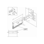K2097l kit de fixation pour poutre porteuse en ditec entrematic k2097l l�ger