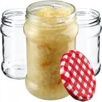 Kadax - 10x pots 315ml pour conserves confiture miel avec bouchon � vis