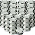 Kadax 200x bouchons pour bocaux, bouteilles fi 43 couvercles, capsules de bouteilles