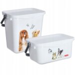 Curver bote  friandises et aliments pour animaux conteneur  croquette 3l chien&chat - 25, 7 x 17, ...