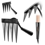 Houe de dsherbage  4 dents, griffes de jardinage, desserrage des plantes - kadax