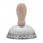 Moule � p�te - 6, 8 x 6, 8 x 7, 7 cm - en acier de qualit� sup�rieure - moule � molettes - pour empanadas, ...