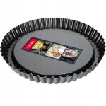 Kadax - moule à tartelette en tôle galvanisée et antiadhésive, 3 tailles, moule à tarte aux fruits, rond ... Kadax - moule à tartelette en tôle galvanisée et antiadhésive, 3 tailles, moule à tarte aux fruits, rond ...
