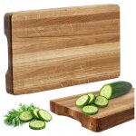 Kadax - planche  dcouper 45x30 bloc de bois de chne grand