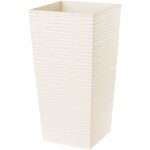 Pot de fleur haut, grande jardiniere en plastique pour une dcoration interieure et exterieure moderne ...