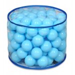 Kadax pouf avec balles - petit pouf pour enfants, filles, garons, chambres d'enfants,  39 x 29 cm - ...