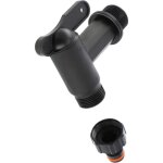 Kadax - robinet connecteur de valve de robinet 3 / 4'' pour barils de tuyau de r�servoir de pluie
