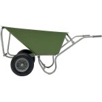 Frankel kaiserkraft brouette compacte pe, pneumatiques, 170 l