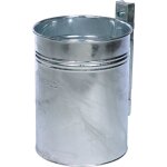 Kaiserkraft - frankel poubelle d'extrieur, capacit 35 l, h x