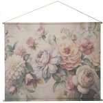 Amadeus - kakemono fleurs royales 125x160 cm