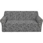 Csparkv - kaluo housse de canap 3 places avec accoudoirs housse canape extensible housse pour canap ...