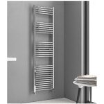 Karag - radiateur sche - serviette lectrique thermostatique nile en chrome h. 118cm
