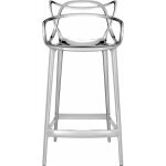 Kartell masters tabouret de bar chrome 65 cm