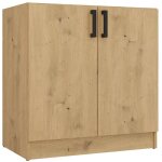 Katia - meuble bas de cuisine chne artisan - 808245, 5 cm