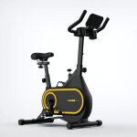 Vlo d'appartement biking keboo fitness serie 300 systme de courroie, volant 6 kg et 8 niveaux porte ...