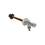 Kemper - robinet extrieur antigel, avec poigne de commande, bronze, dn15 (1 / 2'), paisseur de paroi ...