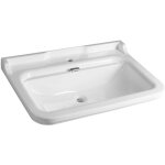 Sapho - kerasan waldorf - lavabo cramique 80x55 cm, blanc 4141k1