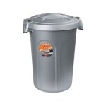Kerbl - conteneur a aliment tom 16kg 46l pour chien - 44, 5x40x61cm - gris