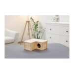 Maison pour petit rongeur kerbl 81828 - 24 x 24 x 11 cm Maison pour petit rongeur kerbl 81828 - 24 x 24 x 11 cm