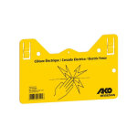 Ako agrartechnik - pancarte de signalisation attention clture