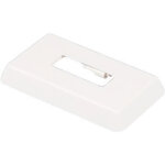 Kermi cache - pot pour montage au sol 30x10mm, blanc