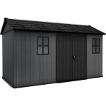 Keter - abri de jardin newton plus 1375 - 8, 6 m - gris aspect bois