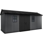 Abri de jardin newton plus 1775 - 11, 2 m - gris aspect bois keter