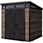 Abri de jardin signature 77 - aspect bois - 4, 5m2 keter