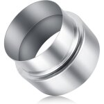 Keyoung ? r�ducteur de tuyau de po�le en acier inoxydable 120 mm vers 100 mm ? connexion s�curis�e pour ...