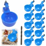 12 pièces abreuvoir poules, abreuvoir automatique, avec perforation outils, convient aux poulets, canards ... 12 pièces abreuvoir poules, abreuvoir automatique, avec perforation outils, convient aux poulets, canards ...